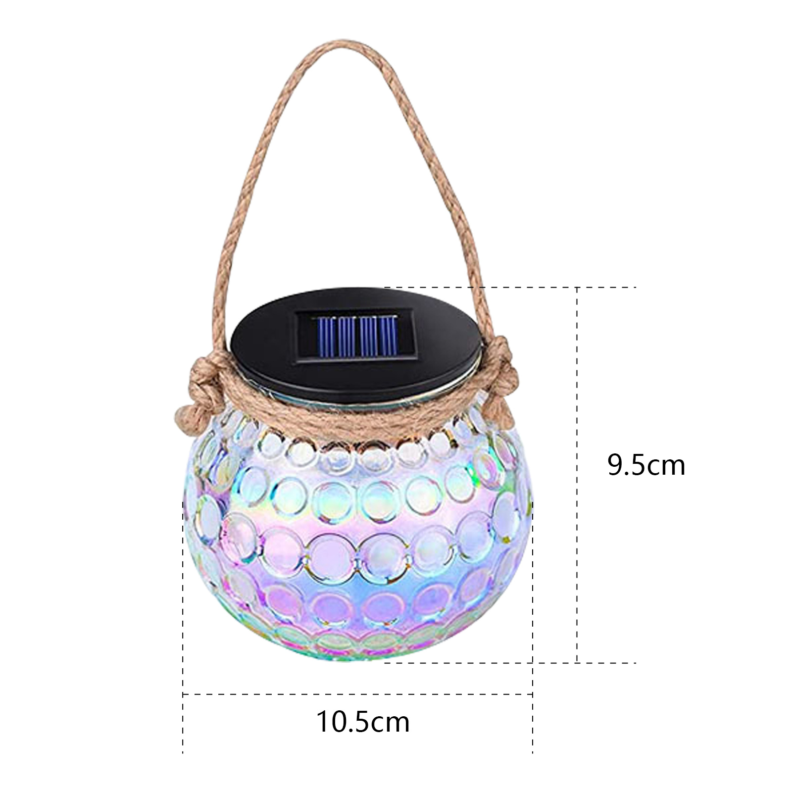 Outdoor Solar Light Style2  Decorative glass light gift solar lighting outdoor garden light flood light sensor wall light led home solar outdoor light burst ambient light