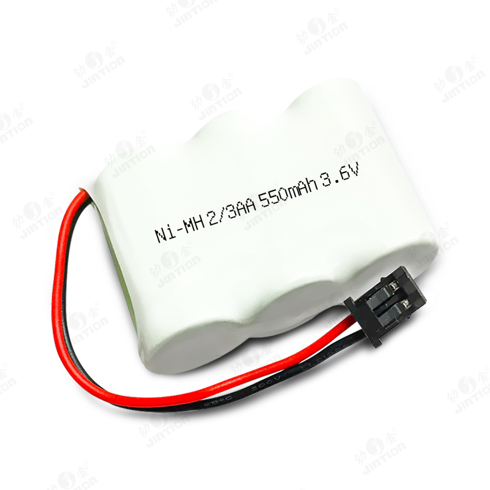 JINTION NIMH 2/3AA 550mah 3.6V rechargeable battery nimh for Type 2 Cordless Phone Battery