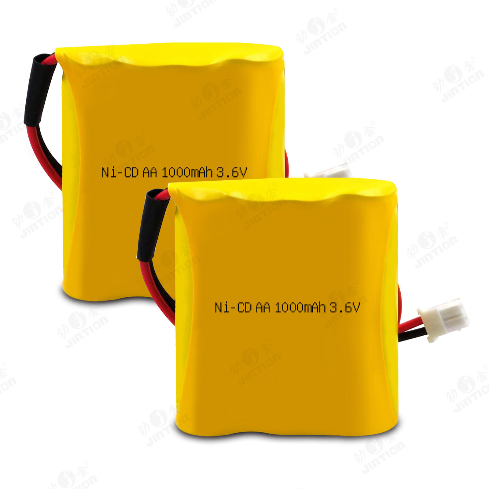 JINTION Ni-CD AA 1000mAh 3.6V For emergency lights.
