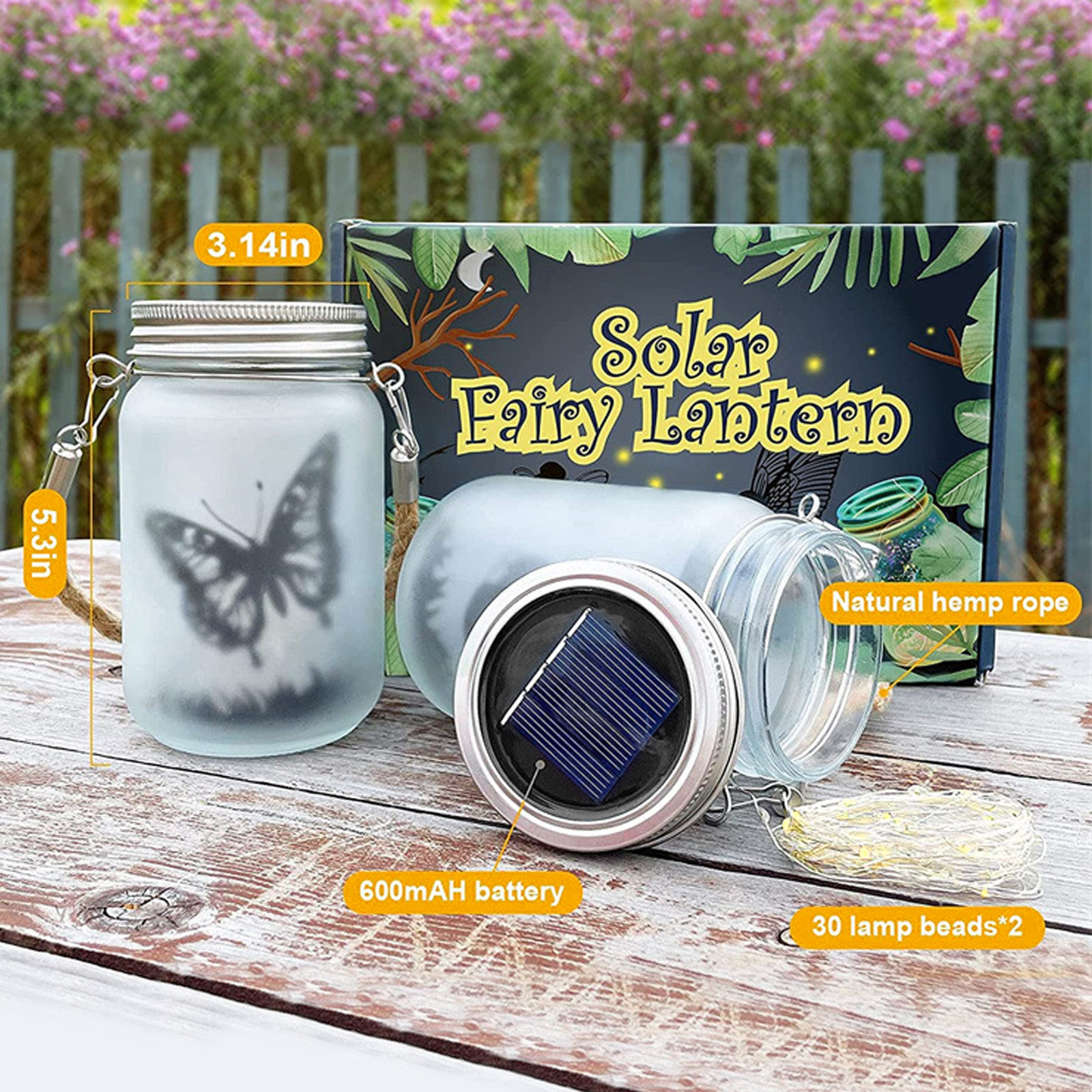 Outdoor Solar Light Style3  Decorative glass light gift solar lighting outdoor garden light flood light sensor wall light led home solar outdoor light burst ambient light