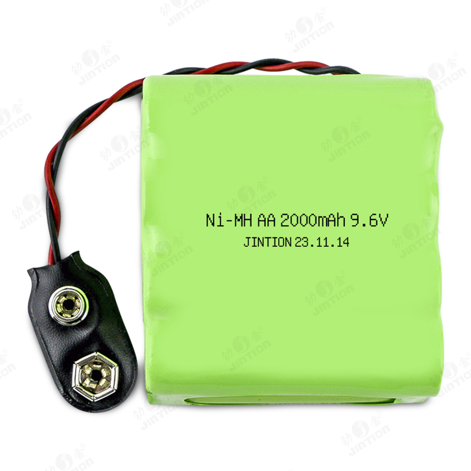 JINTION NiMh AA 2000mAh 9.6V rechargeable battery AA rechargeable batteries for Visonic Powermax Alarm system