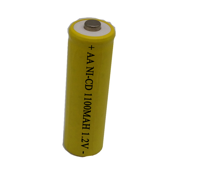 AA NI-CD 1100MAH 1.2V flat top or button top
