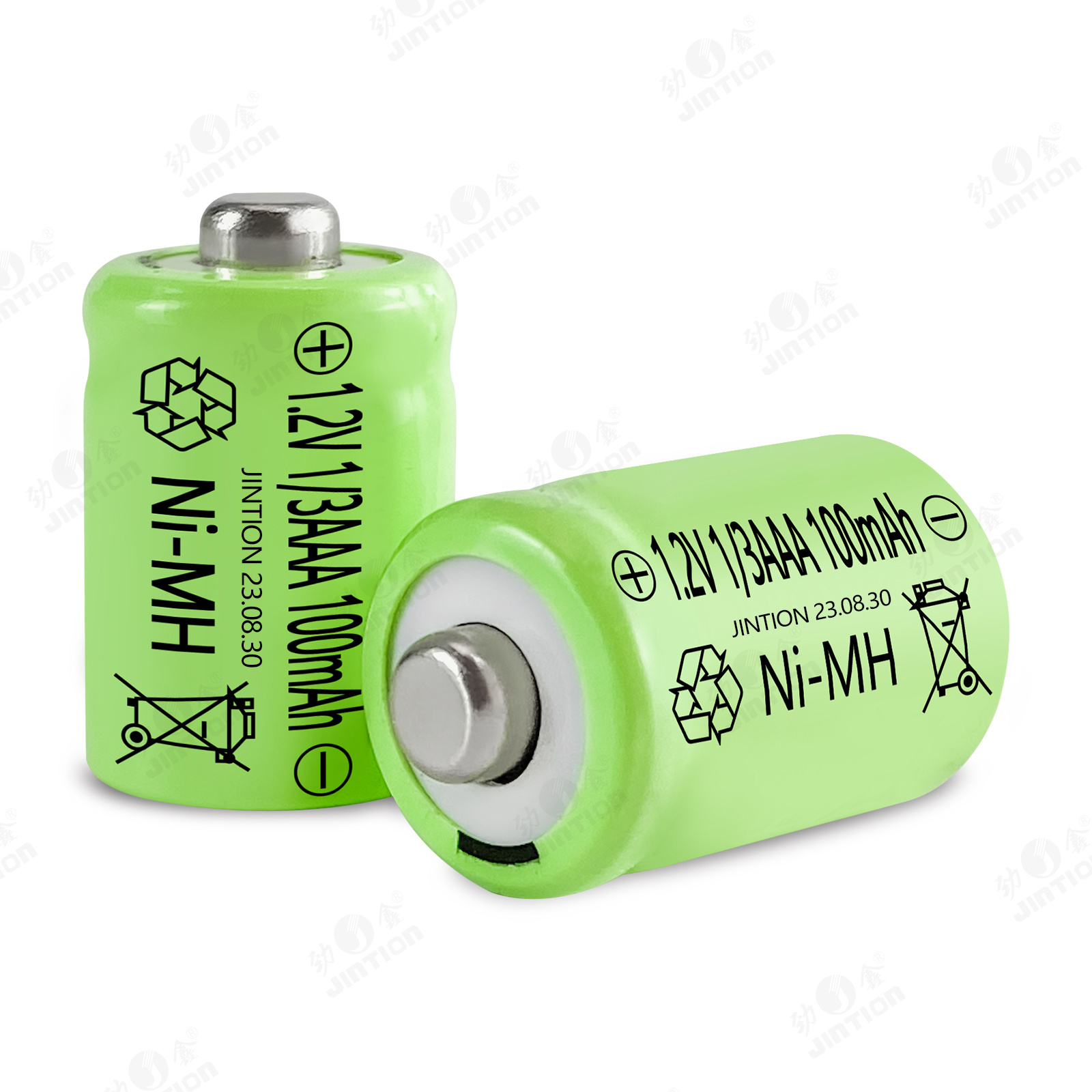 JINTION 1/3AAA 1000MAH 1.2V FOR solar lights or devices