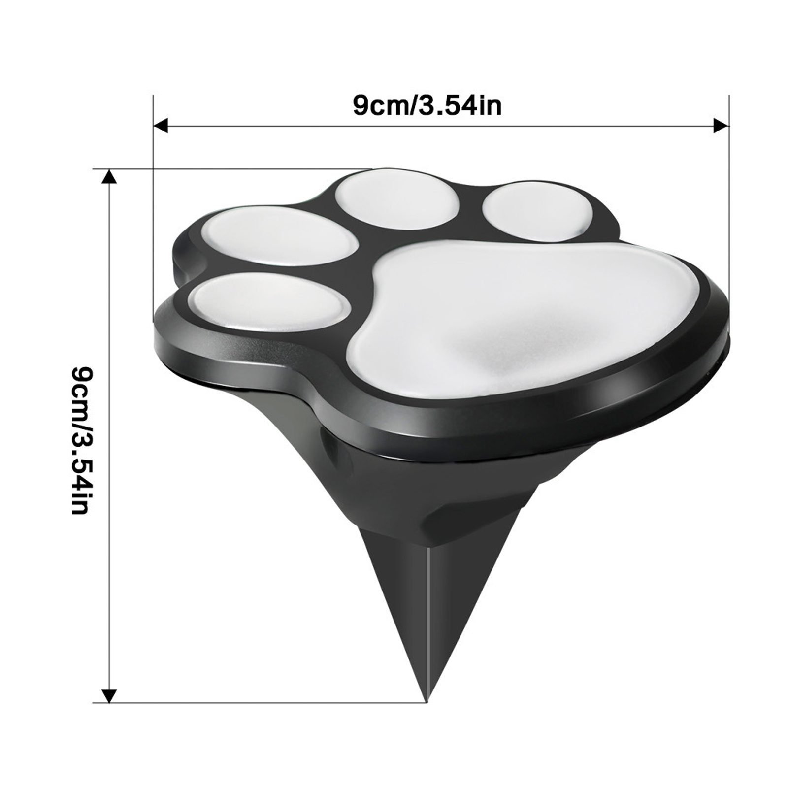 Outdoor Solar Light Style7  Decorative Lights Gift Solar Lighting Outdoor Garden Lights Flood Lights Sensor Wall Lights LED Home Solar Outdoor Lights Burst Ambient Lights Cat's Paw Lights