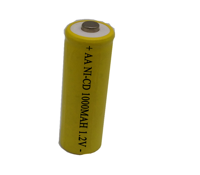 AA NI-CD 1000MAH 1.2V flat top or button top