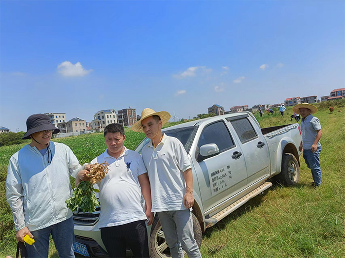 福州市種子站，福清市種子站，今天到國田農(nóng)業(yè)基地視察！