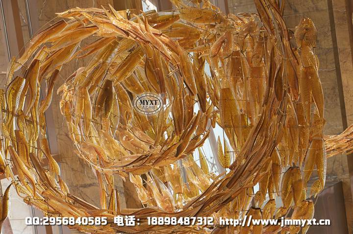 酒店大堂藝術(shù)造型工程燈具配置方案