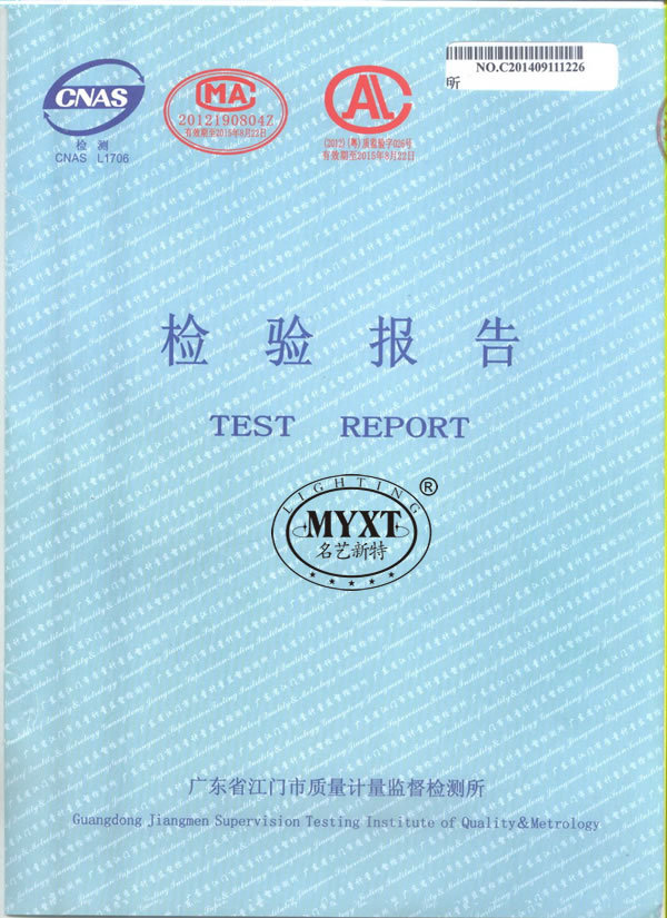 檢驗報告