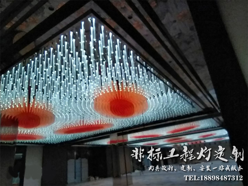 蘭溪酒店婚慶主題宴會廳工程燈具定制方案
