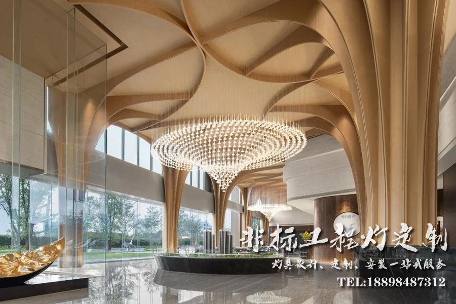 沙盤矩陣造型吊燈