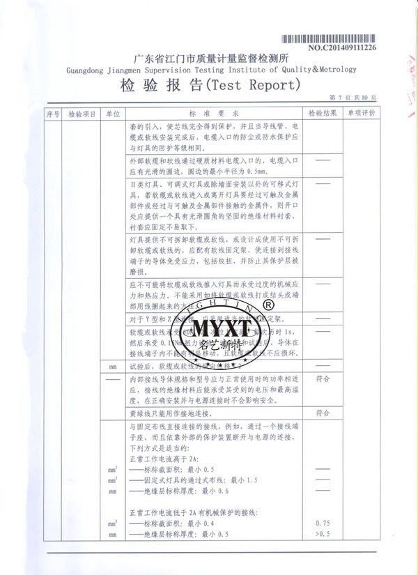 檢驗報告
