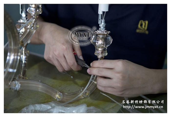 燈具組裝細節(jié)圖