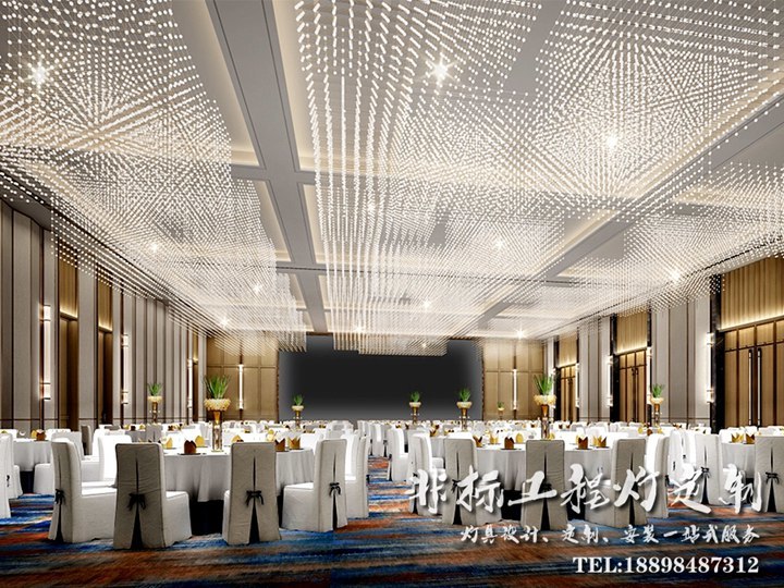 濱江希爾頓逸林酒店公共區(qū)域燈具定制配置方案