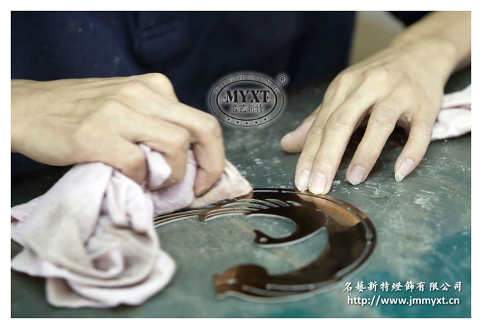 燈具生產細節(jié)圖