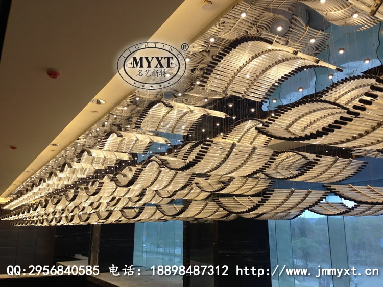 希爾頓酒店工程燈