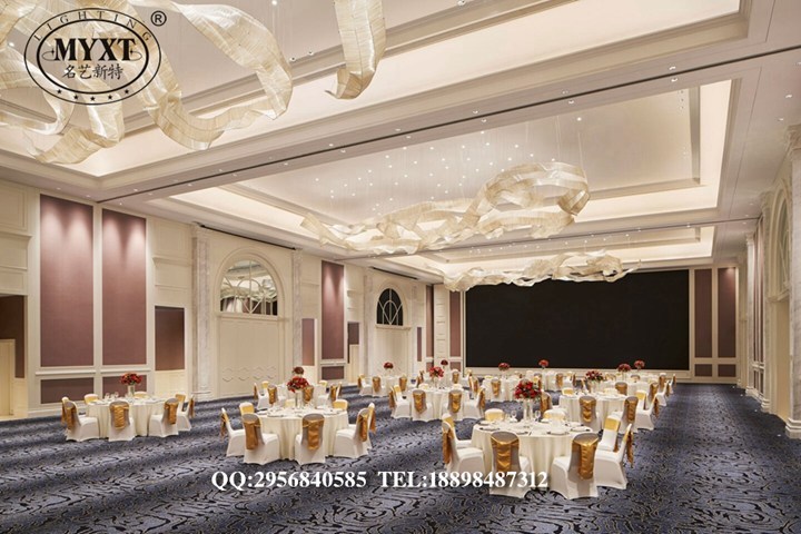 喜來(lái)登酒店工程燈定制案例