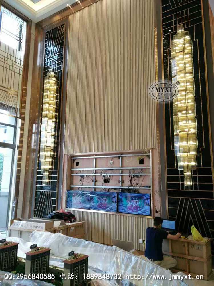 酒店大堂工程壁燈