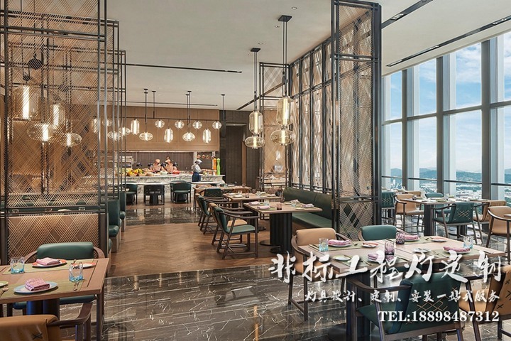 英迪格酒店公共區(qū)域燈具定制配置方案