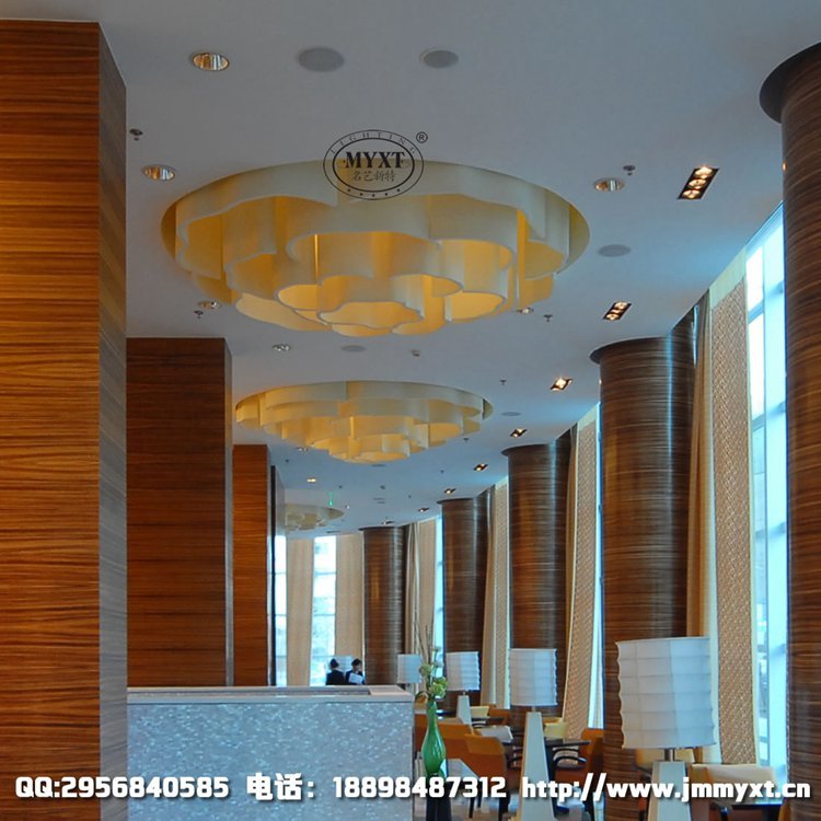 餐廳仿云石工程燈
