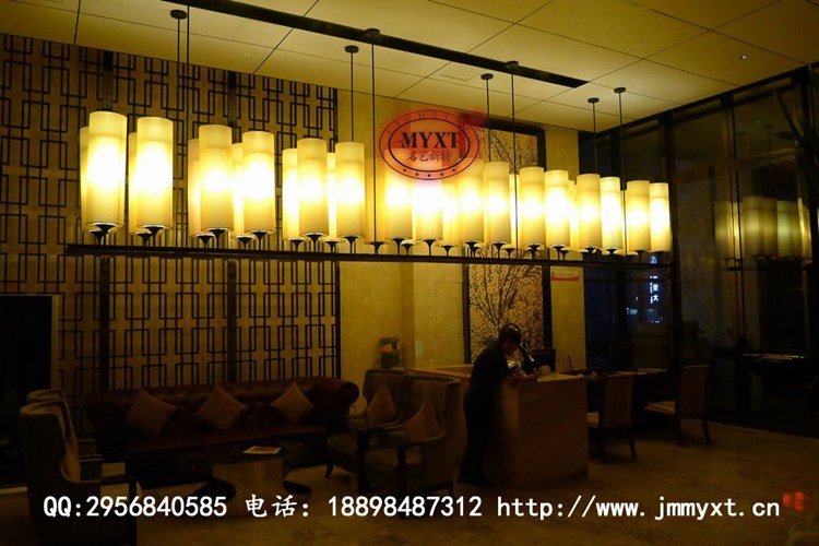酒樓現(xiàn)代中式吊燈