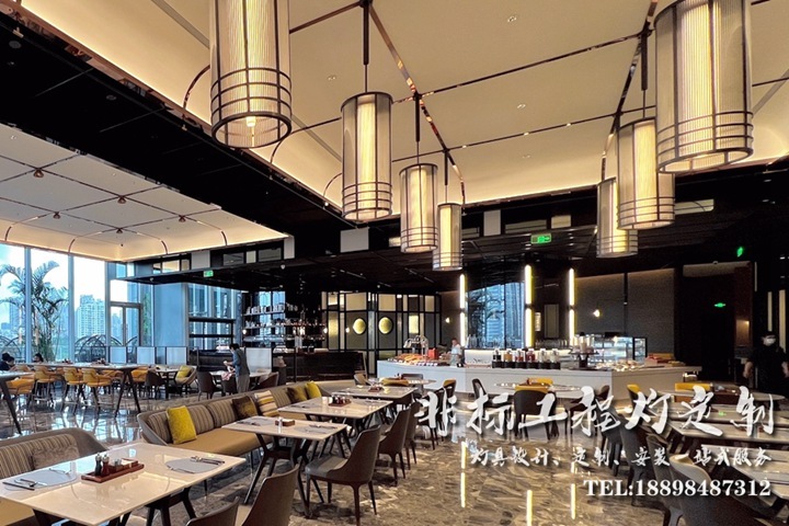 萬(wàn)麗酒店西餐廳吊燈