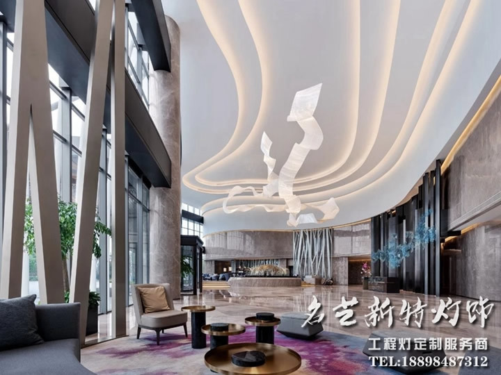 五星級(jí)萬豪酒店工程燈具定制解決方案