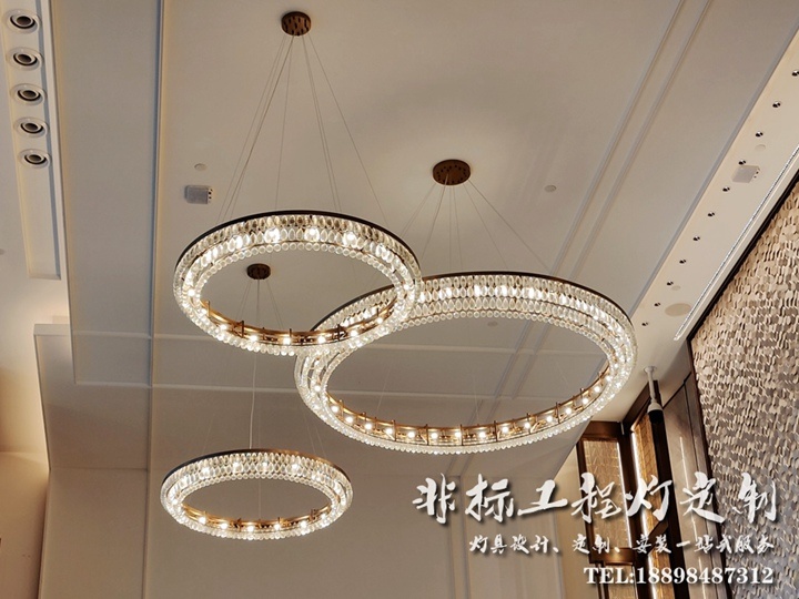 濱江希爾頓逸林酒店公共區(qū)域燈具定制配置方案