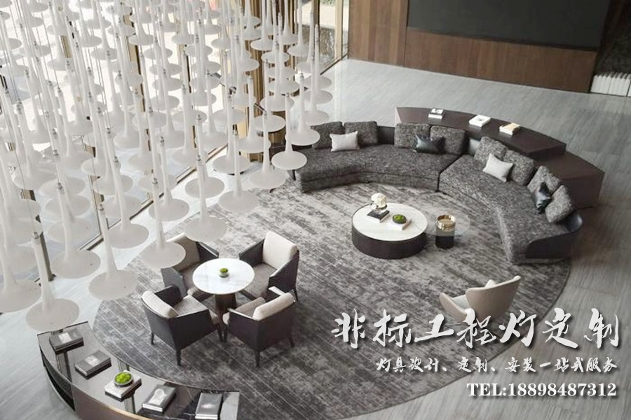 沙盤矩陣造型吊燈
