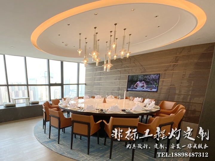 濱江希爾頓逸林酒店公共區(qū)域燈具定制配置方案