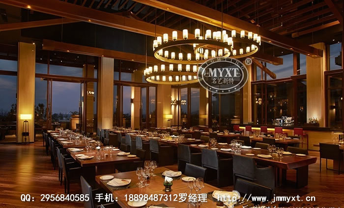 希爾頓酒店餐廳吊燈