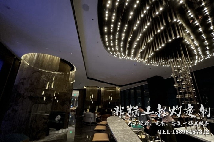 英迪格酒店公共區(qū)域燈具定制配置方案