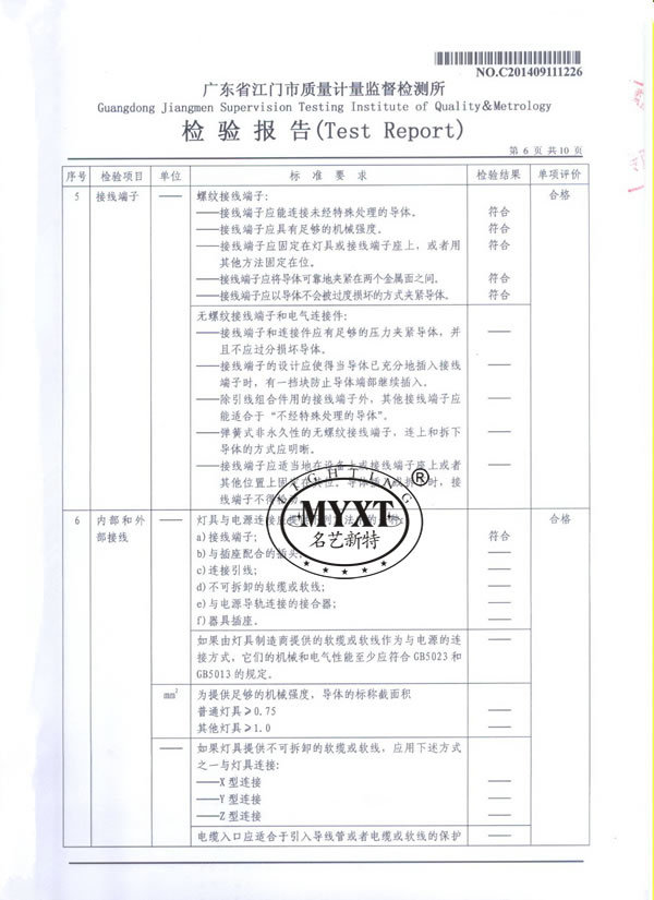 檢驗報告