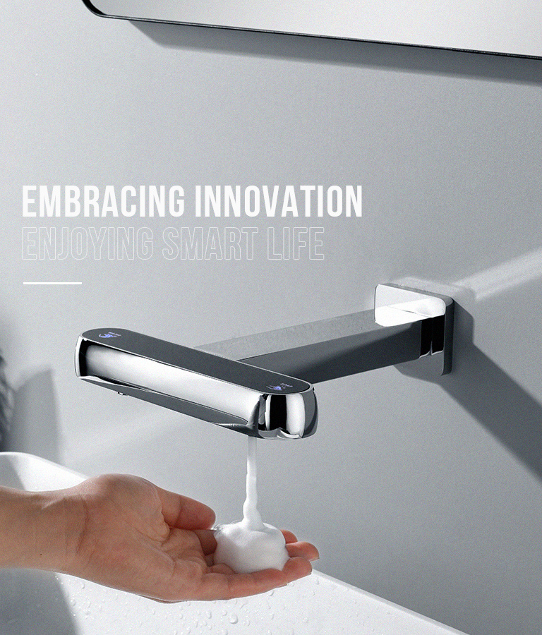Low price 2 in 1 sensor faucet and soap dispenser from China manufacturer