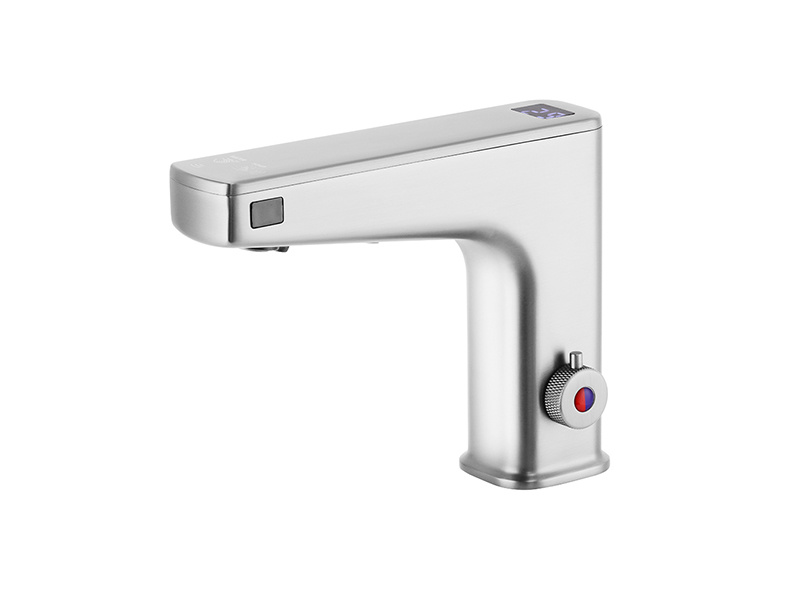 3 in 1 sensor faucet and soap dispenser-Y5608WHT（H&C）