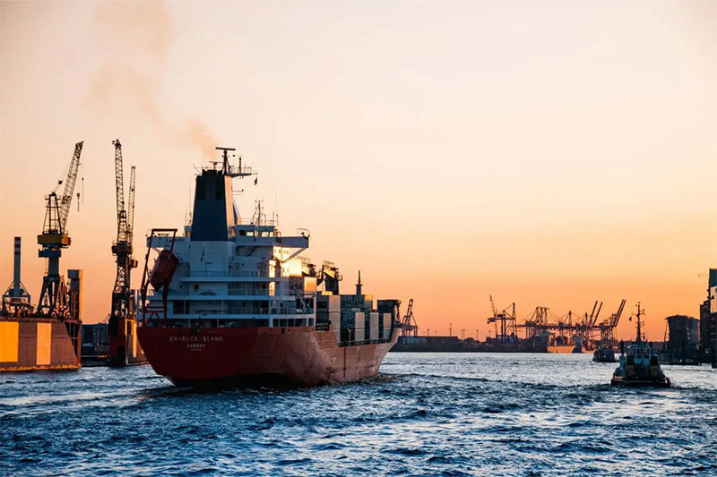 Marking method of marine anchor chain
