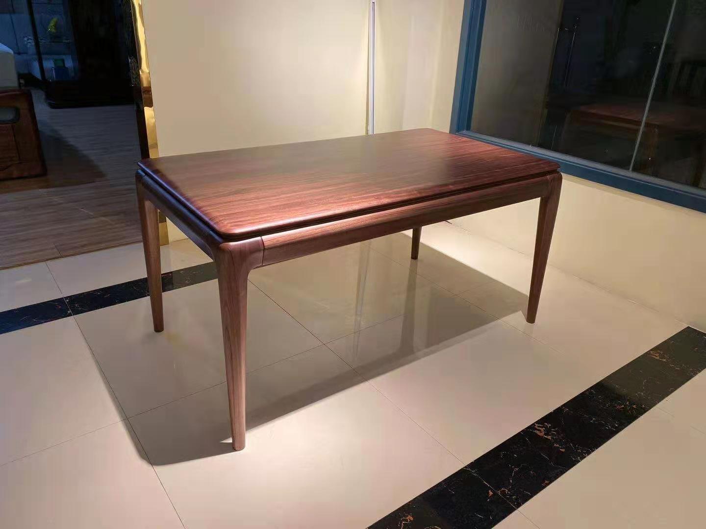 乌金木现代简约---餐桌/餐椅