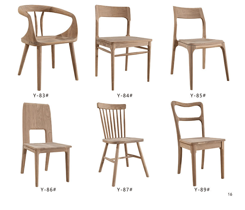 黑胡桃木极简---椅子系列