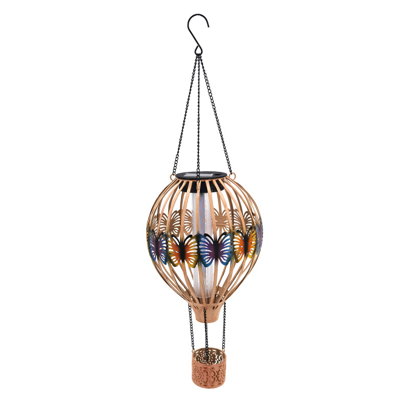Hanging Balloon Solar Flame Effect Lantern
