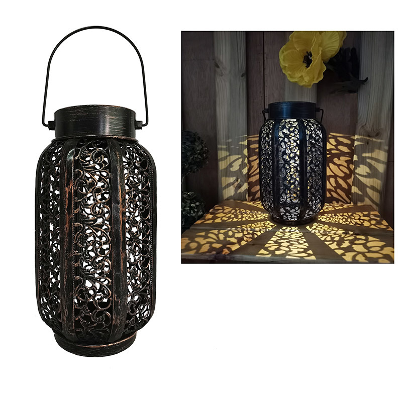 Chic Metal Lantern Lighting Waterproof