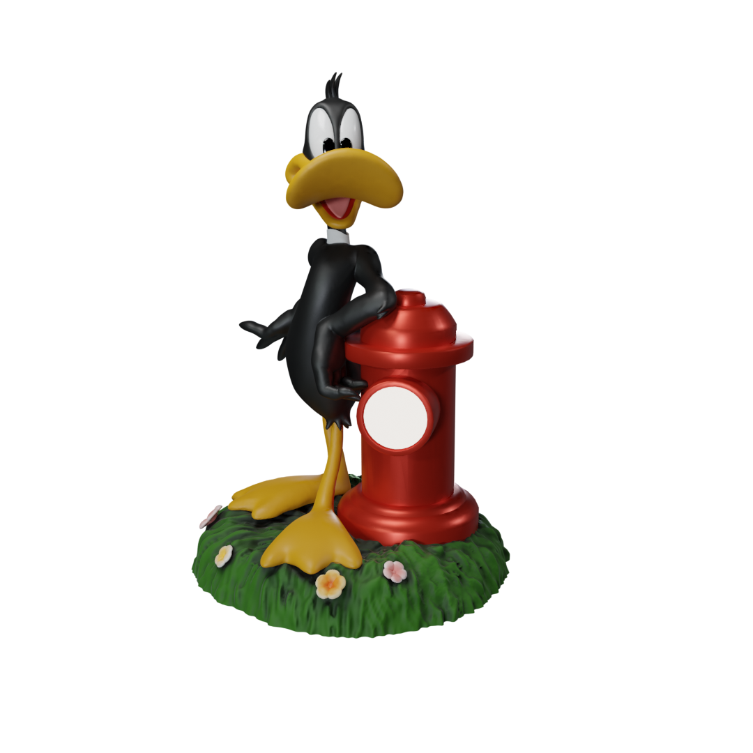 Resin Daffy Duck