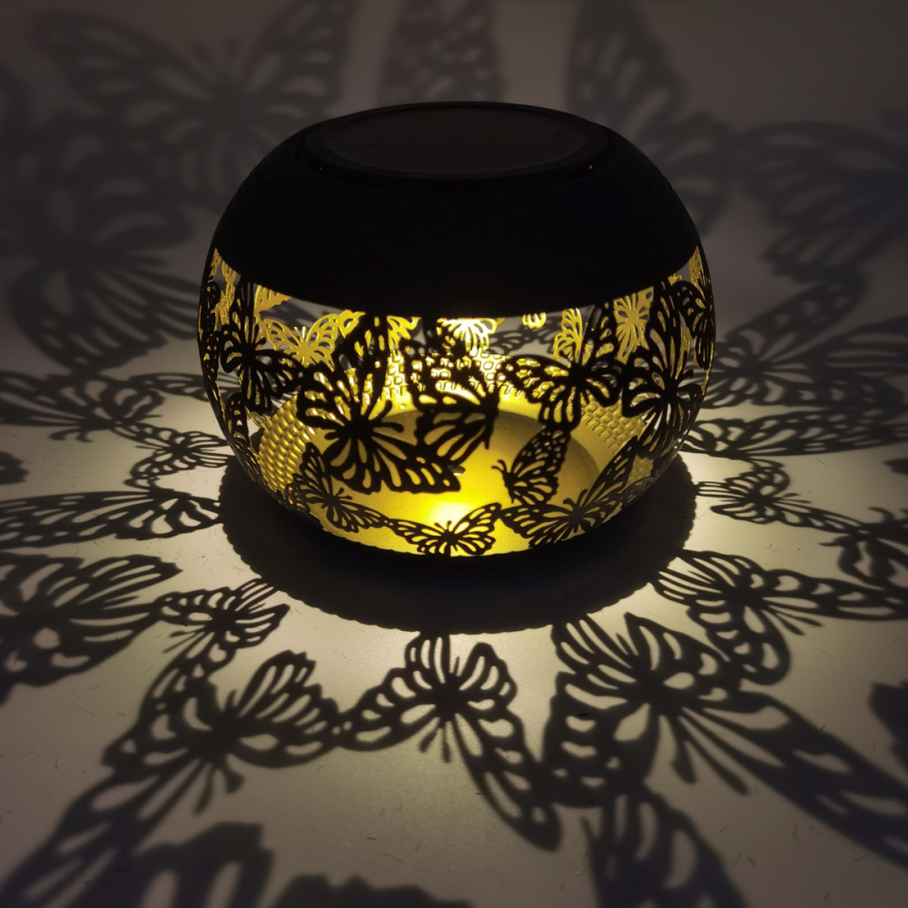 Outdoor Solar Table Lantern Waterproof Garden Lamp