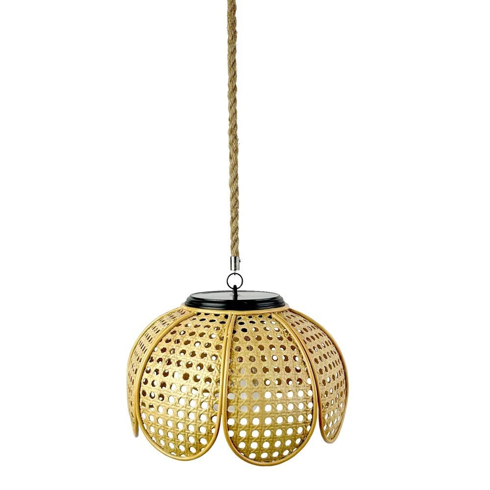Retro Style Rattan Art Chandelier Led Pendant Light Rattan Lamp for Home Decor