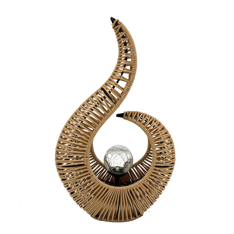 Decor Rattan Garden Solar Lanterns