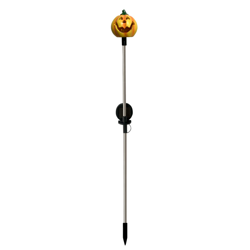 Halloween Decor Pumpkin Solar Light Stake