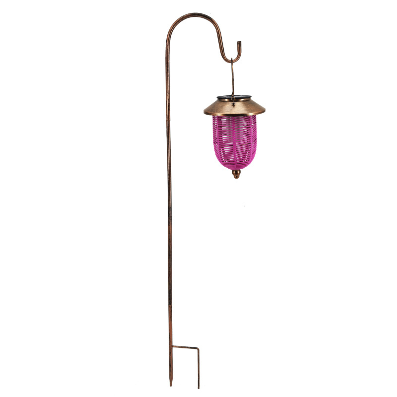Outdoor Solar Lantern Garden Lawn Light Stake