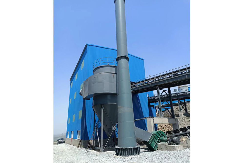 Mechanical rotary blowback flat bag dust collector