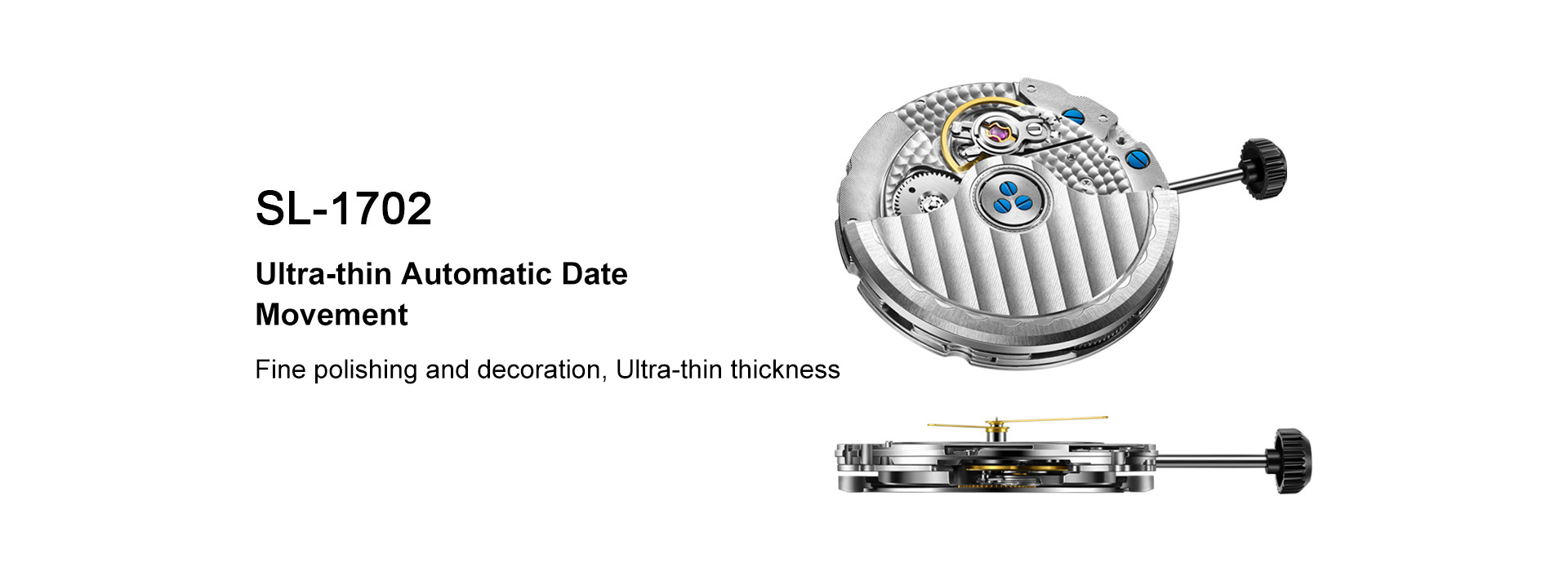 Ultra-thin Automatic Date Movement