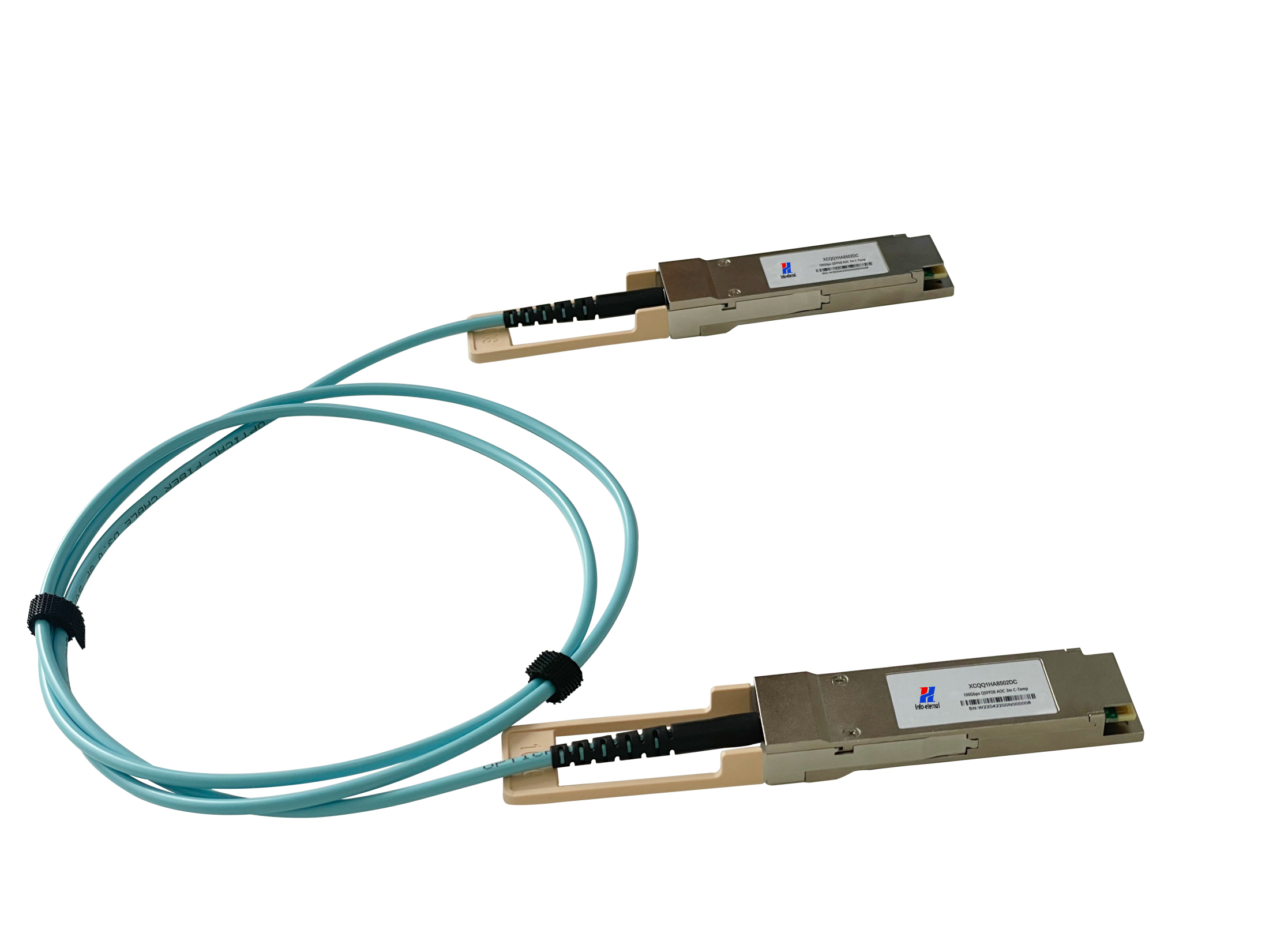 40G QSFP+ AOC  850nm  3m-100m C-Temp