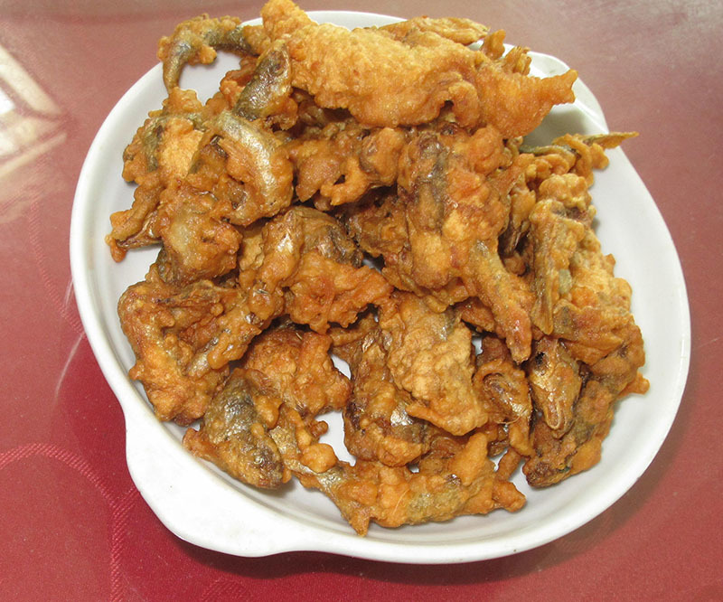 fried small fish