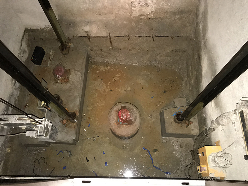 地下室及电梯井补漏